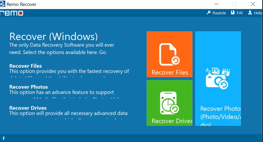 Remo Recover review