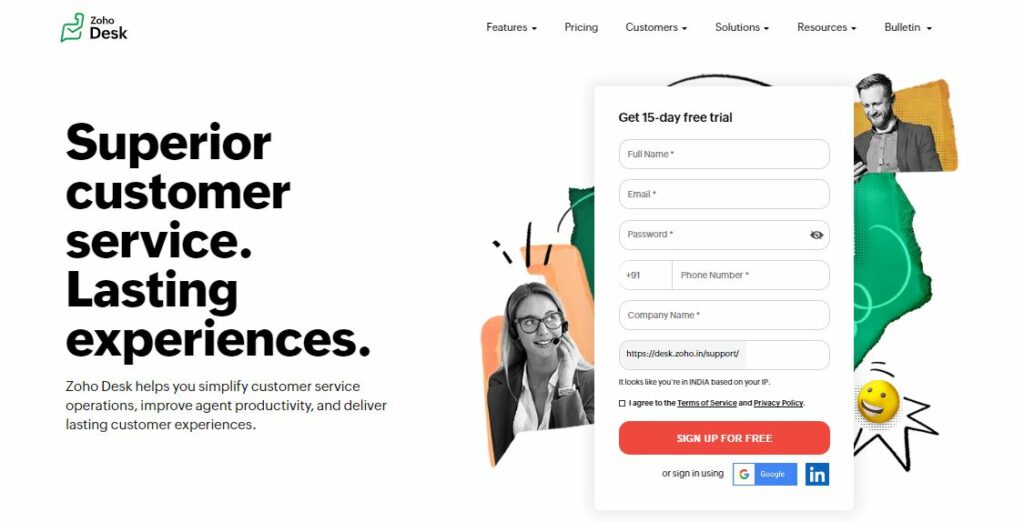 Zoho Desk review