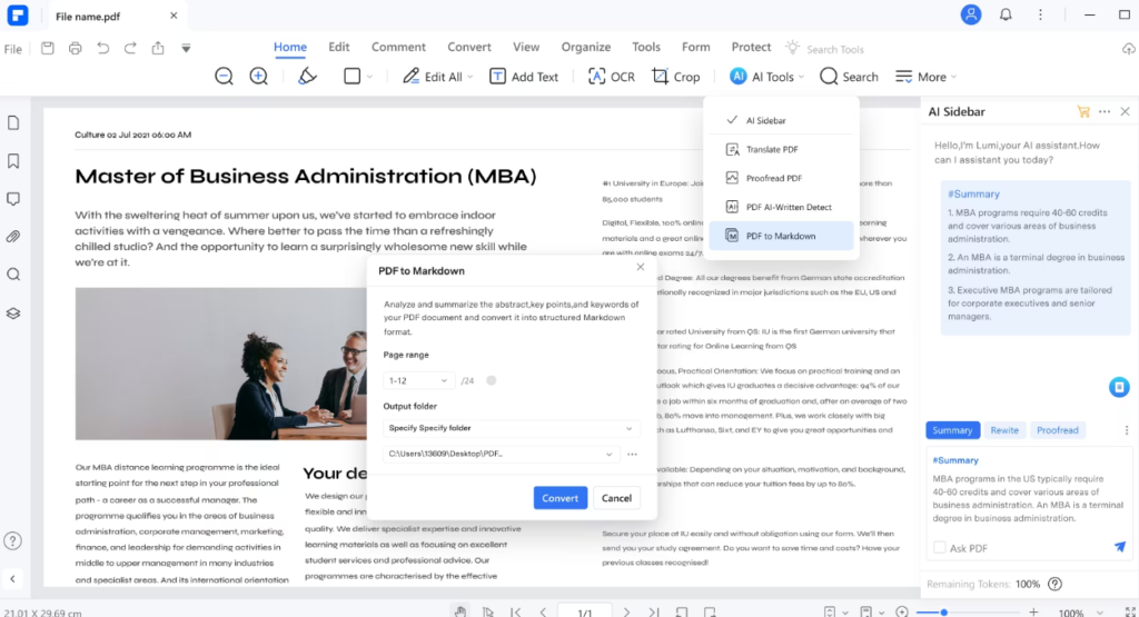 Wondershare PDFelement review
