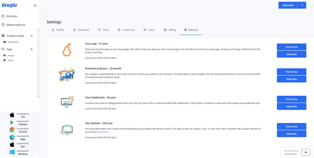 Droplr review