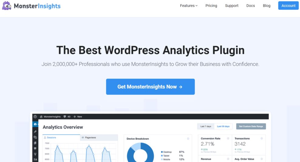 MonsterInsights review 