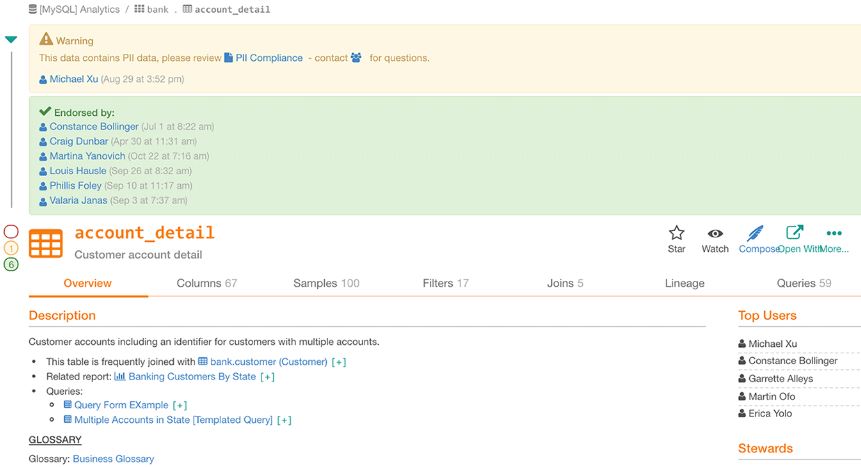 Alation Data Catalog review