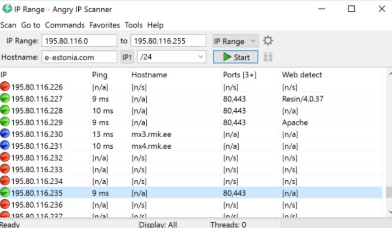 Angry IP Scanner review