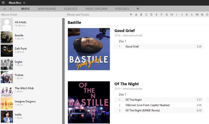 MusicBee review 