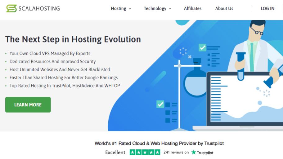 ScalaHosting review