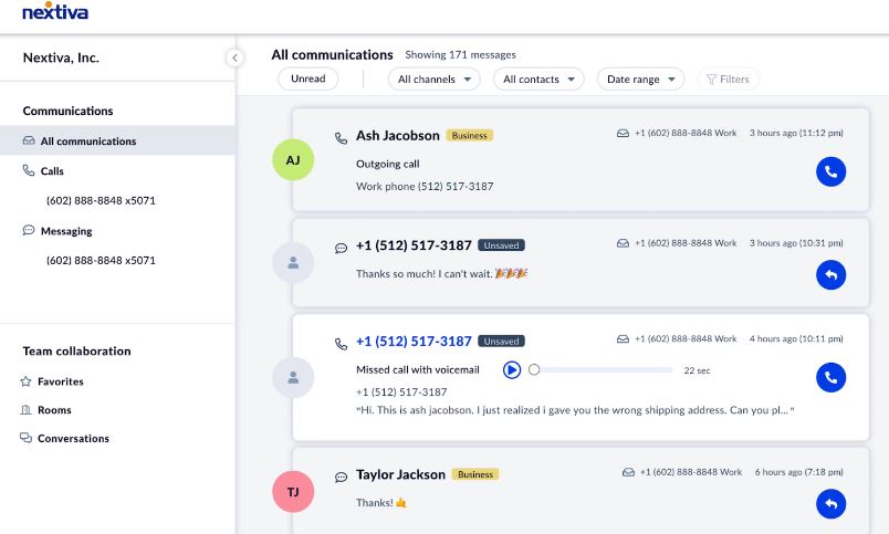 Nextiva vs Vonage