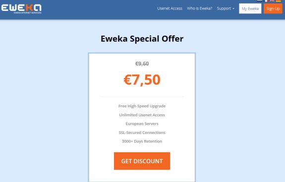 Eweka vs Newshosting