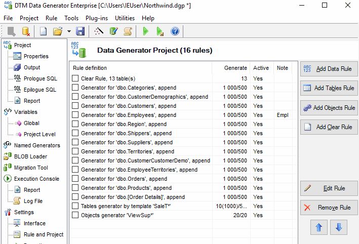 DTM Data Generator review