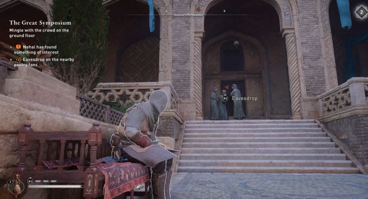 How to eavesdrop in Assassin's Creed Mirage