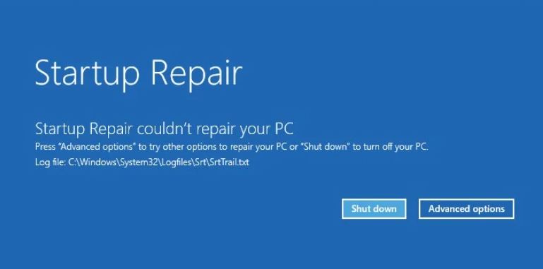 How to Fix “Automatic Startup Repair Couldn’t Repair Your PC” issue