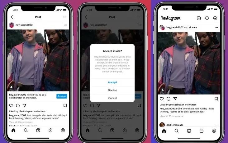 How to Collab Post on Instagram