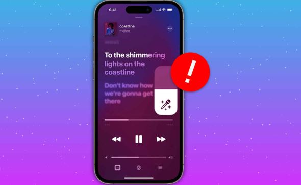 How to Fix 'Apple Music Sing Not Working' issue