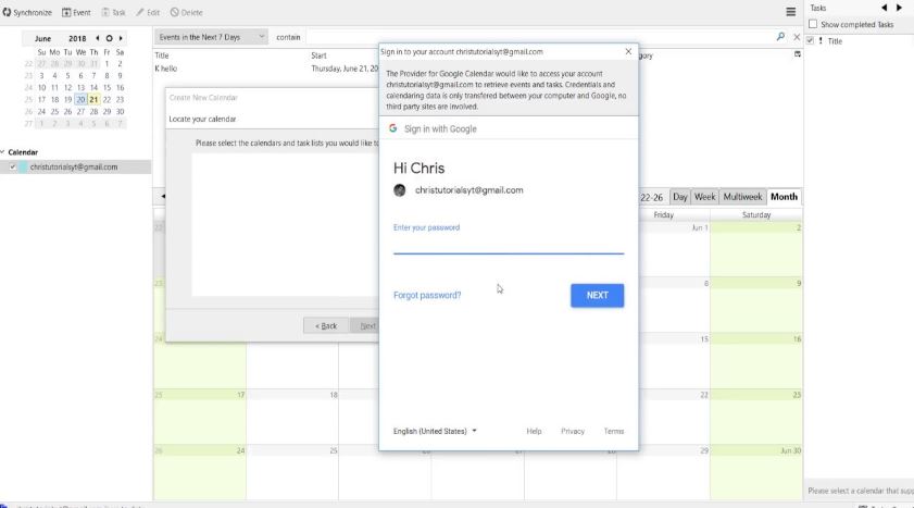 How to Add Google Calendar with Thunderbird
