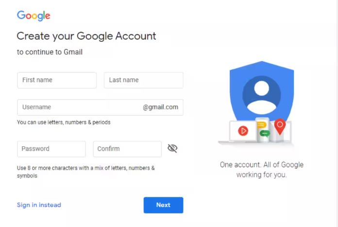 How to Create Gmail Account on Phone and PC