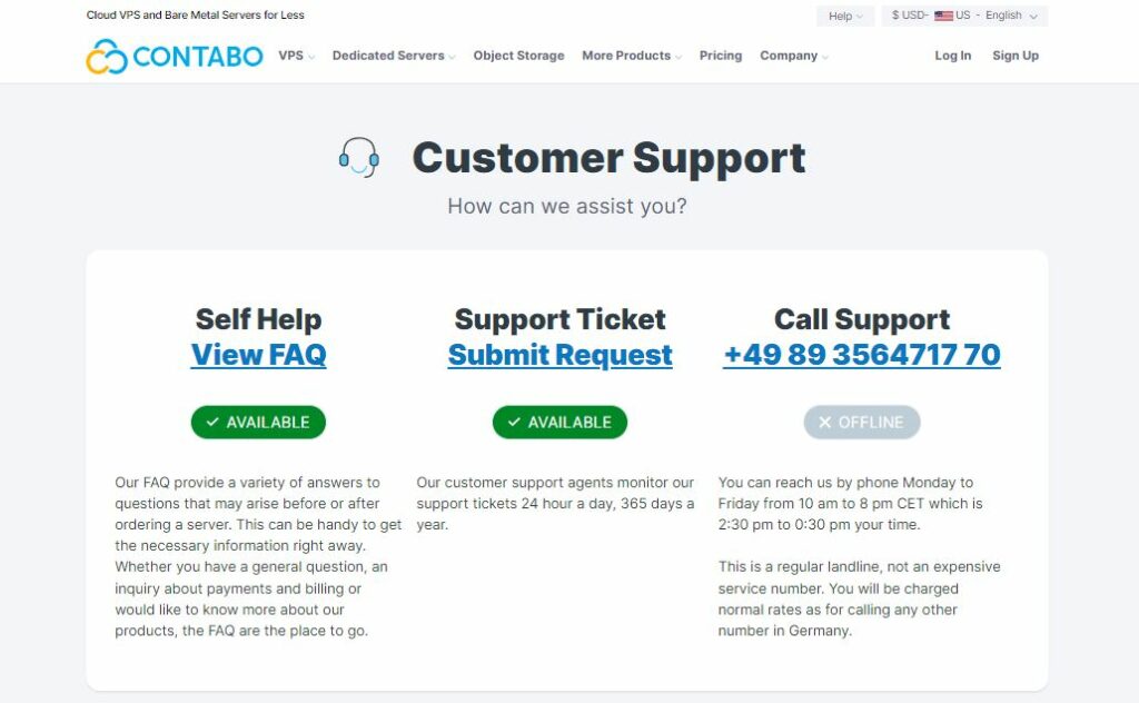 Contabo review