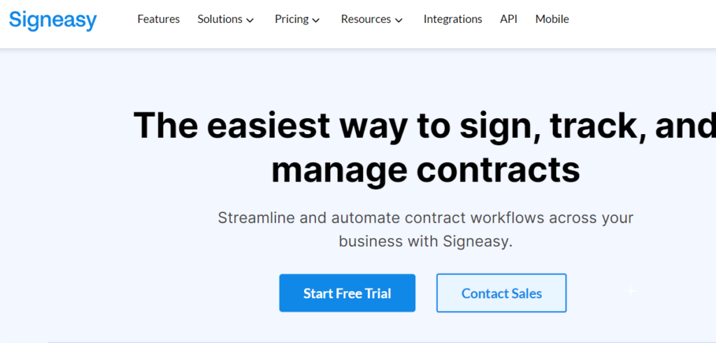 Signeasy vs Docusign