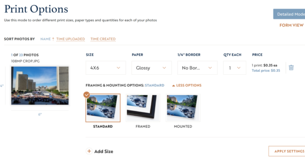 Printique vs Shutterfly