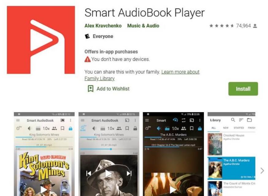 Best Audiobook Players