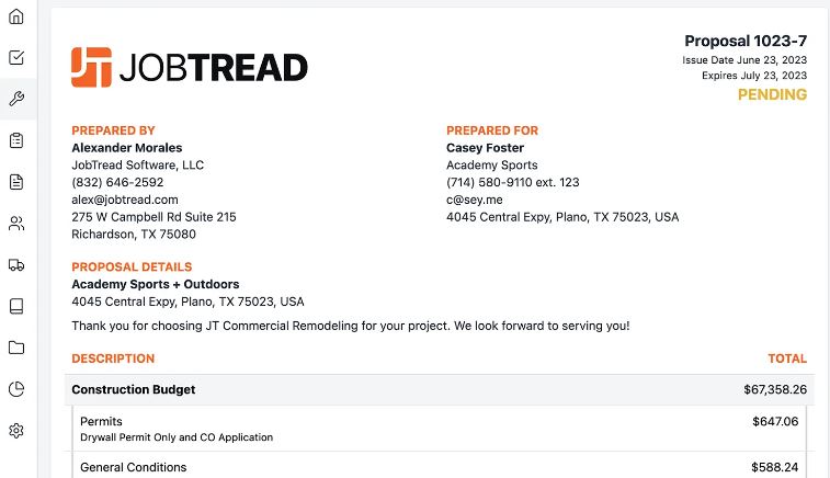 Buildertrend vs Jobtread
