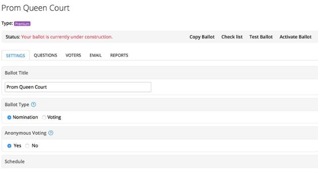 eBallot review