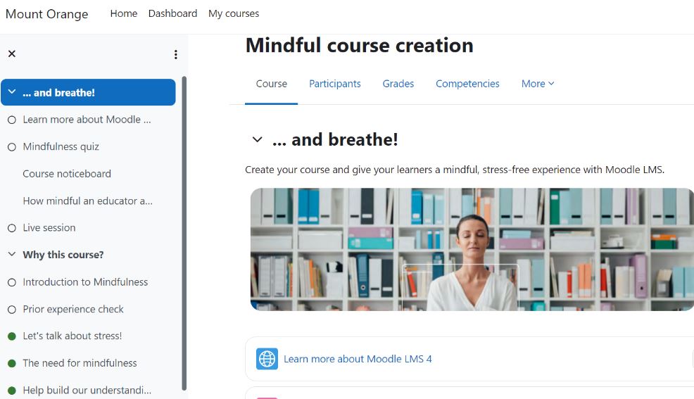 Moodle review