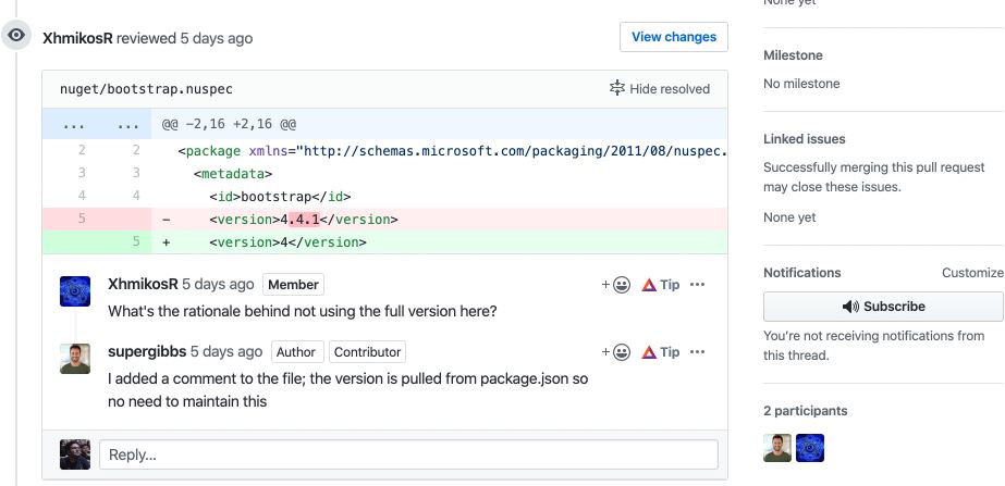 Candidate Code review
