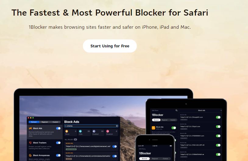  Adblock vs 1blocker