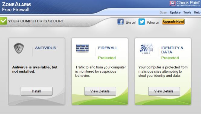 ZoneAlarm vs McAfee