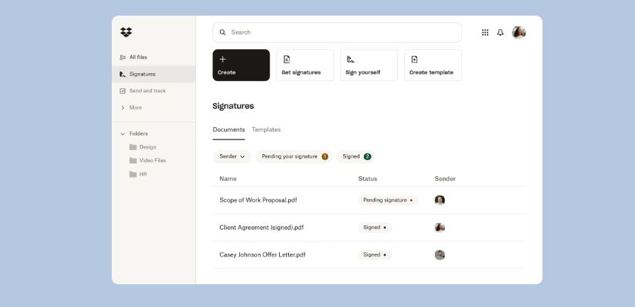 Dropbox Sign review