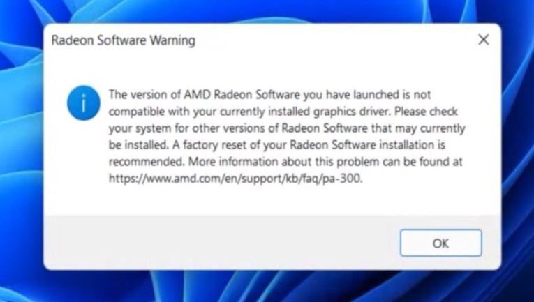 How to Fix 'AMD Radeon Software Not Working' issue on Windows
