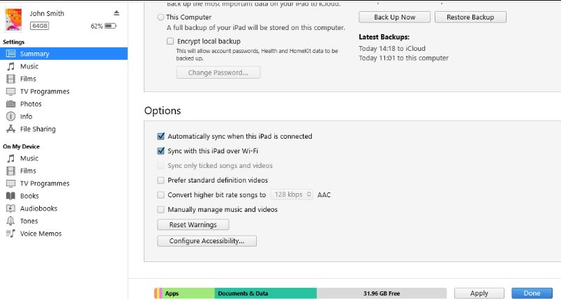 How to Fix ‘Wi-Fi Sync Not Working’ issue