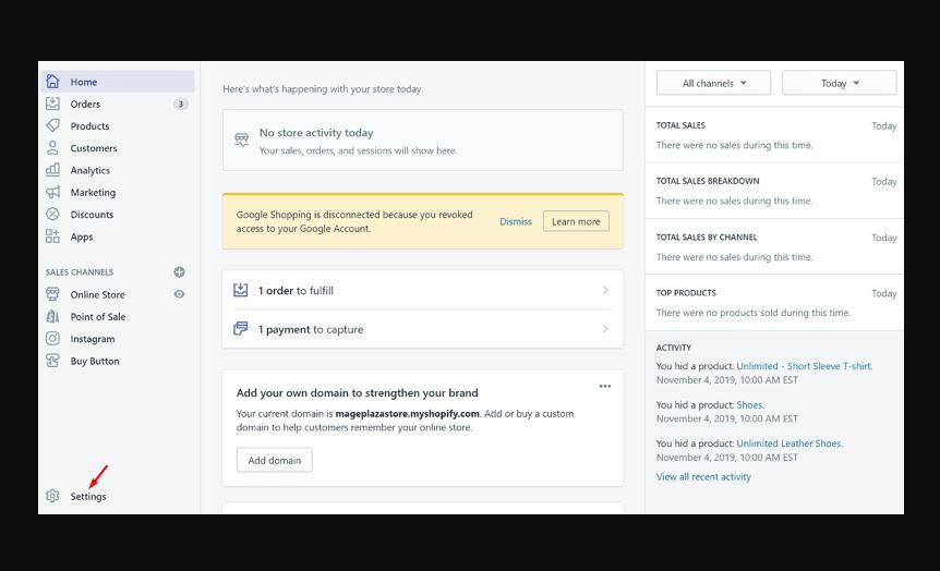 How to Delete Shopify Account