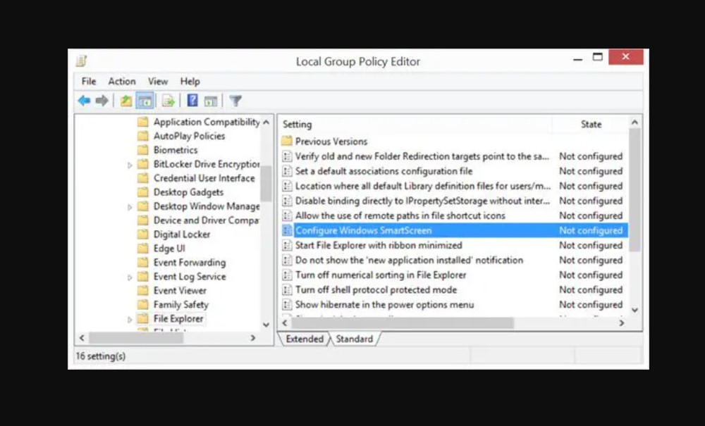 How to Enable or Disable the SmartScreen Filter in windows 11/10