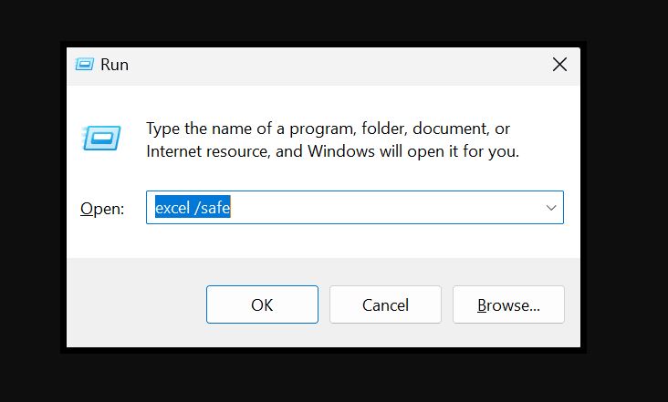 How to Open Microsoft Excel in Safe Mode