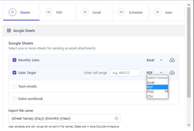 How to Attach Google Sheets to Email