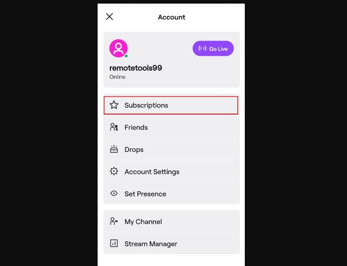 How to Cancel Subscriptions on Twitch