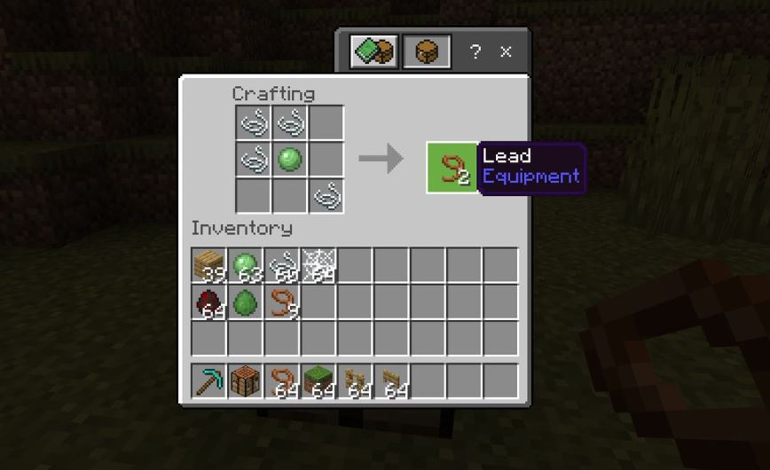 Minecraft: How To Make A Lead