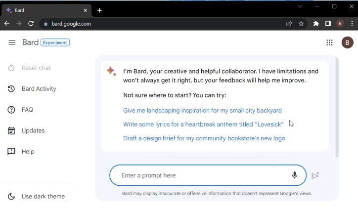 How to Install Bard AI in Windows 11/10