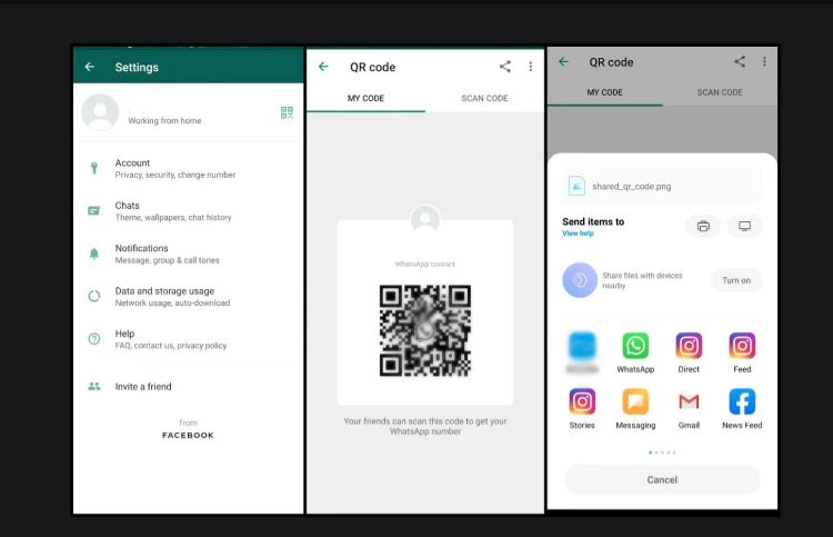 How to Share WhatsApp QR Code