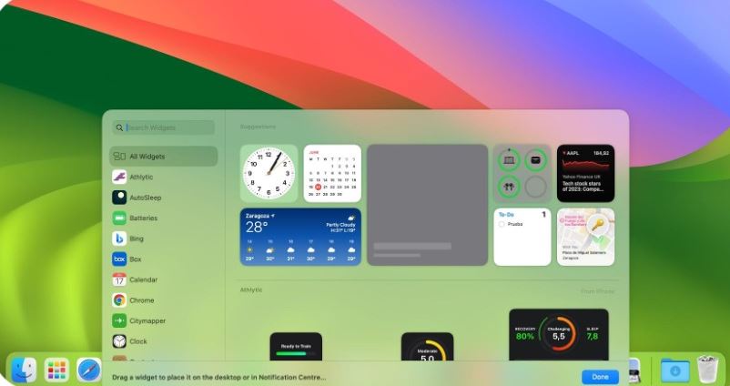 How to Add Interactive Widgets to Mac's Desktop