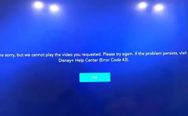 How to Fix 'Disney Plus Error Code 43' issue