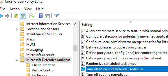 How to disable Microsoft Defender Antivirus on Windows 11/10