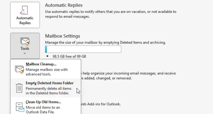 How to Fix "Outlook Delete button grayed out" issue