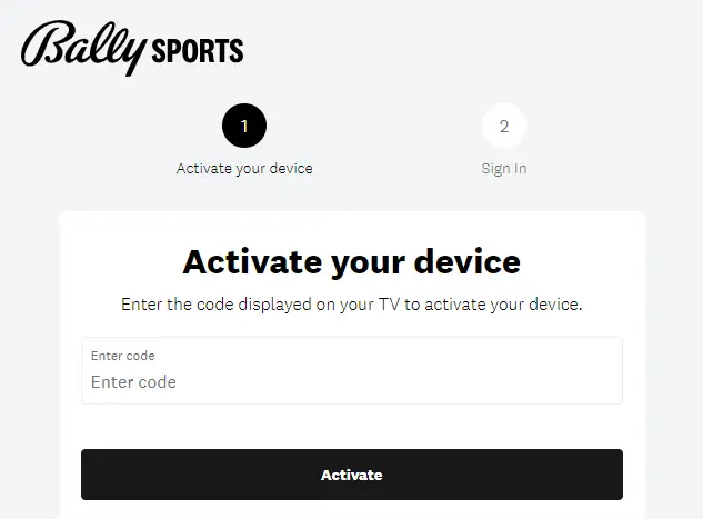 How to activate BallySports.com on Xbox One