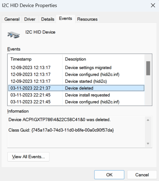 How to Fix 'I2C HID Device Driver not working' issue on Windows 11/10