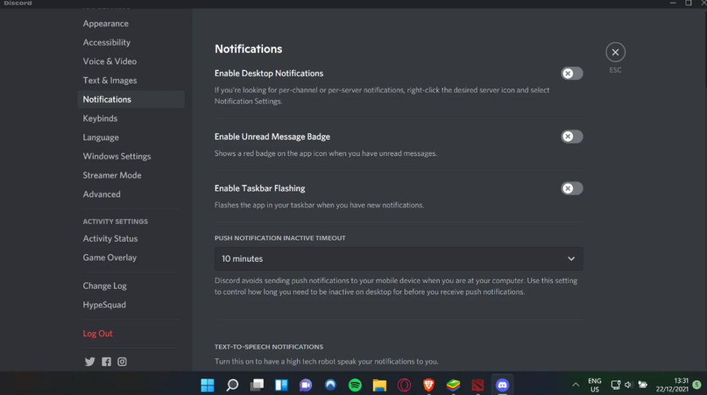 How to stop reddit notifications on all platforms