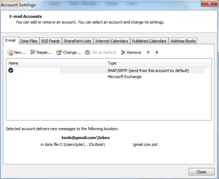 How to fix 'Can’t remove email account from Outlook' issue