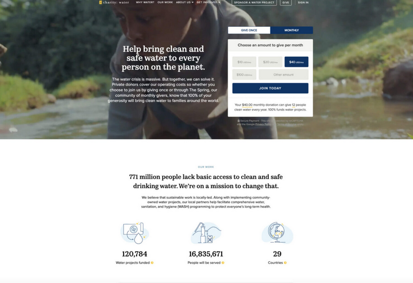 Best Nonprofit Websites