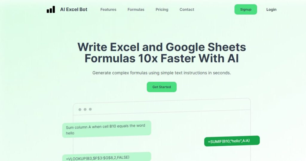 Best Excel AI Tools