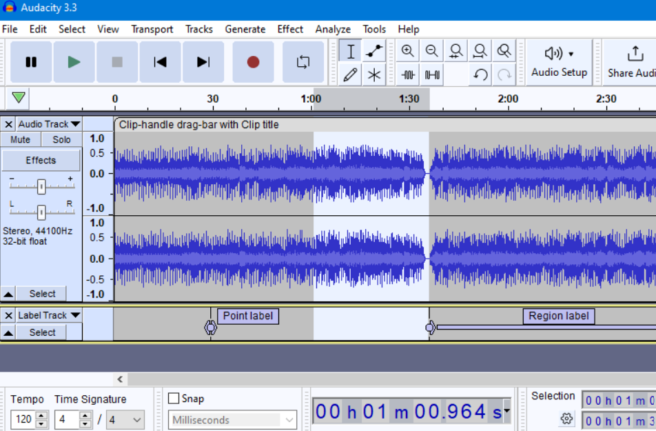 Audacity vs Cakewalk
